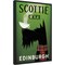 Scottie Cafe by Ryan Fowler 16-in. W x 23-in. H. Canvas Wall Art Print Framed in Black